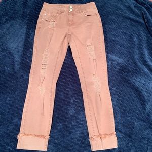 Refuge distressed jeans